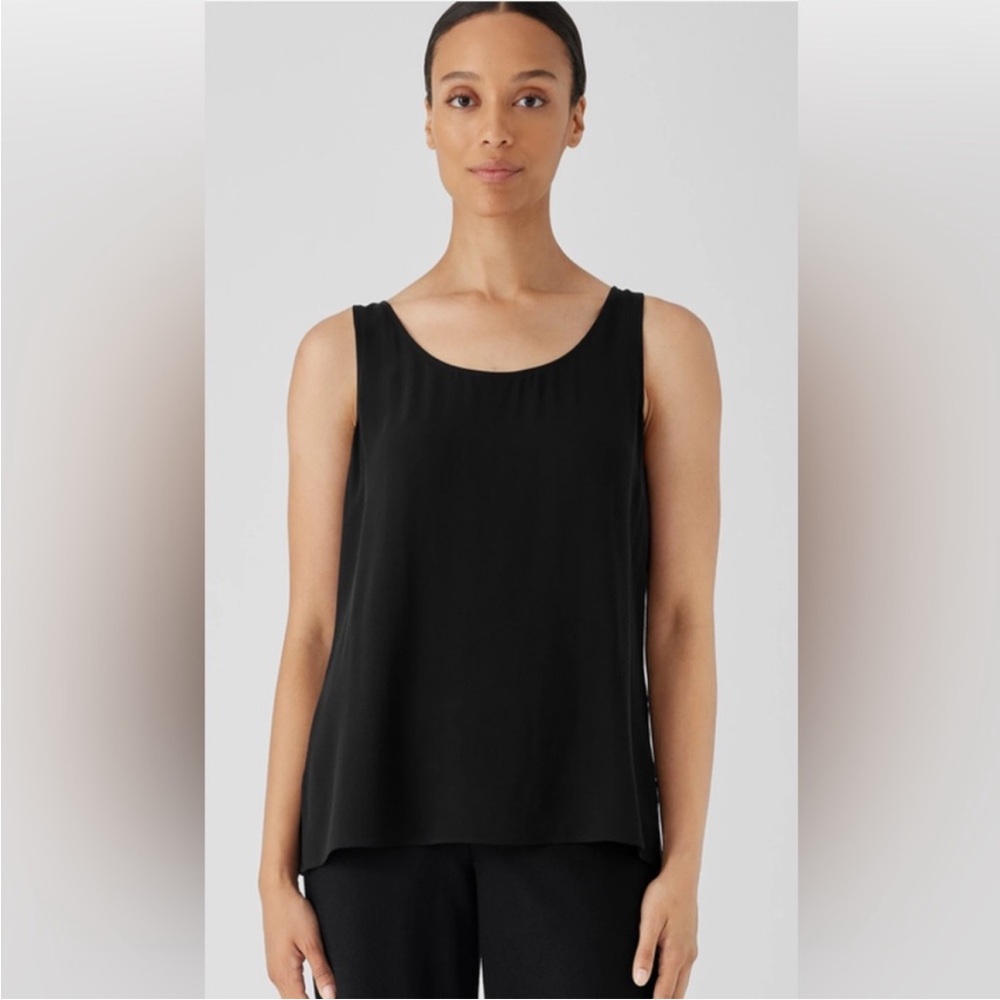 EILEEN FISHER SILK CAMISOLE TANK